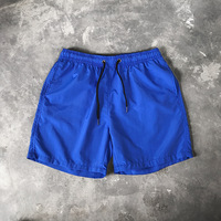 Shorts de sport d'été respirants en nylon couleur unie à séchage rapide, personnalisables avec logo imprimé, pour hommes – Grande Vente