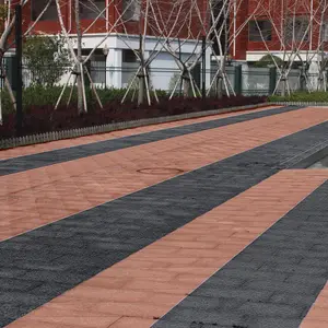 foshan ziegel durchlässige pflaster für trottoir pflaster park haus hochtemperaturbeständiger gesinterter ziegel für außenfliesen