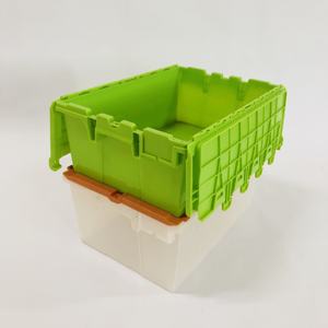 Caja de <span class=keywords><strong>Mudanza</strong></span> Apilable y Encajable de PP Resistente con Ruedas y Cierre Seguro para Mudanzas en el Hogar y la Oficina, Suministro del Fabricante - Product Image 5