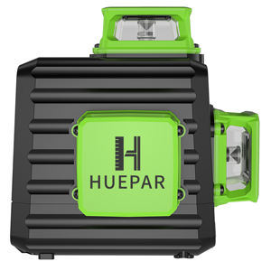 Nivel Láser Rotatorio Huepar Osram <span class=keywords><strong>B03CG</strong></span> Profesional con Estuche Rígido, Tipo-C, Modo de Pulso para Exteriores y Haz Verde 3D, 12 Líneas - Product Image 6