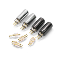 Câble pour écouteurs DIY GOT 2 pièces, 0,78 mm, avec borne à 2 broches et trou de fente de 4 mm, sortie CA personnalisée, neuf
