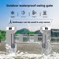 [ Nationwide Delivery ] Large-Swing Barrier Octagonal Anti-Collision Design Indoor Intelligent Pedestrian Access Turnstile