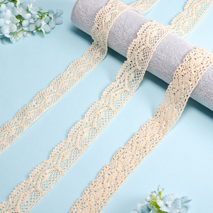 Ricamo personalizzato in cotone 2cm 3cm 4cm nastro di pizzo bianco bordo fiore di pizzo per fai <span class=keywords><strong>da</strong></span> te abiti <span class=keywords><strong>da</strong></span> <span class=keywords><strong>sposa</strong></span> fai <span class=keywords><strong>da</strong></span> te - Product Image 1