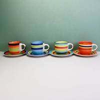 Service à thé et à café pas cher de qualité supérieure, directement de l'usine, tasse avec soucoupe, ensemble de plats