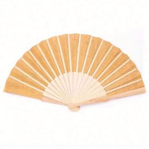 Eco-Friendly Custom Solid Printing Wooden <b>Fan</b> <b>Hand</b> Cork Wood <b>Hand</b> <b>Fan</b> Material Cork Folding Wooden <b>Hand</b> <b>Fan</b> - Product Image 2