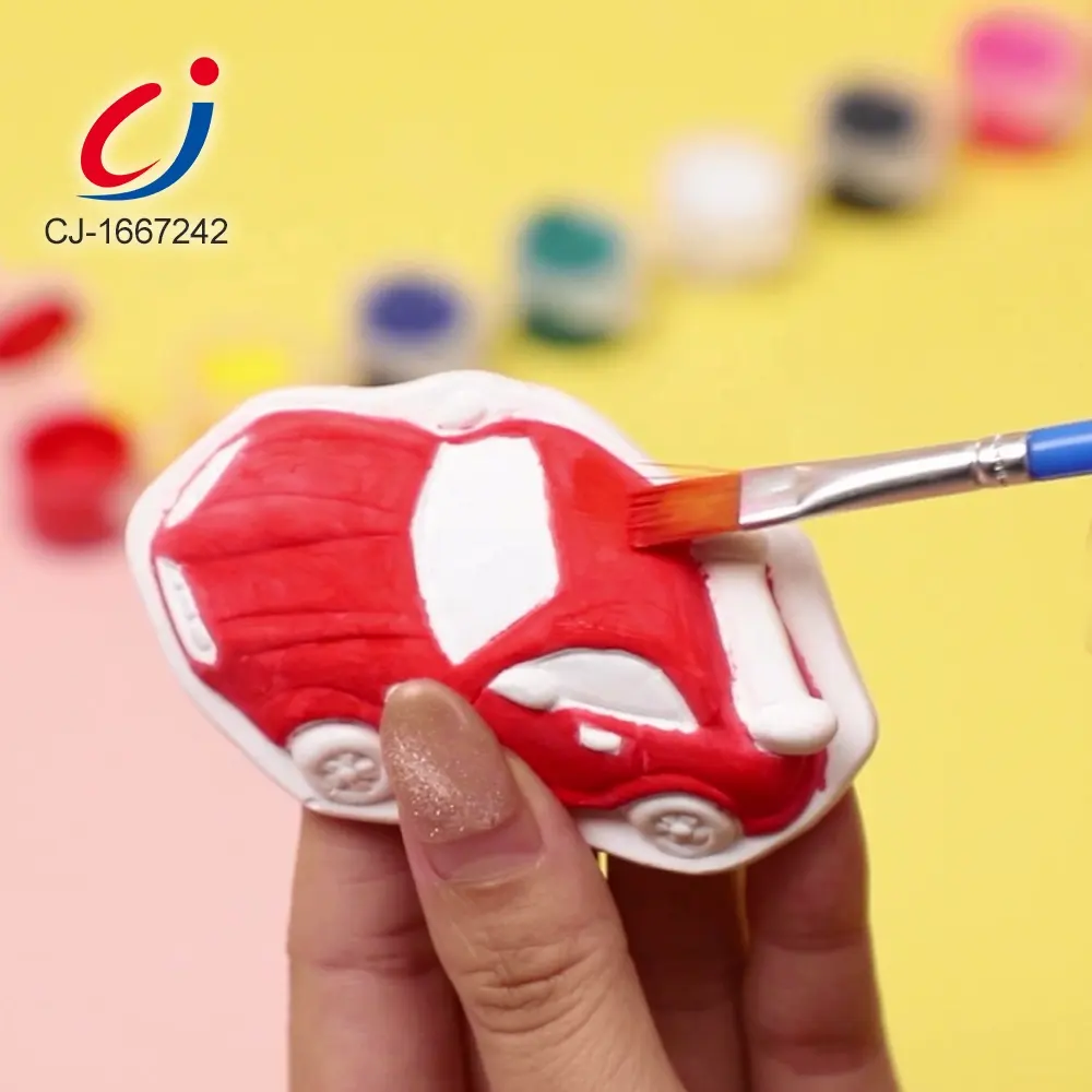 ของเล่นDIYชุดระบายสี3มิติ,ของเล่นปูนปลาสเตอร์เพื่อการศึกษาศิลปะและงานฝีมือสีสำหรับของเล่นระบายสี