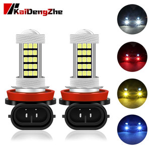 Kaidengzhe - Bombillas LED para Faros Delanteros de Coche, con Luz Estroboscópica y Antiniebla, RGB, Blancas, Plug and Play, 12-24V, H11, 9006, 9005, <span class=keywords><strong>H8</strong></span> - Product Image 1