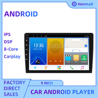 Radio Estéreo para Auto con Reproductor de DVD, Pantalla IPS Universal de 10.1 Pulgadas, 8 Núcleos, Unidad Principal Android, GPS, Amplificador, Carplay y Android Auto