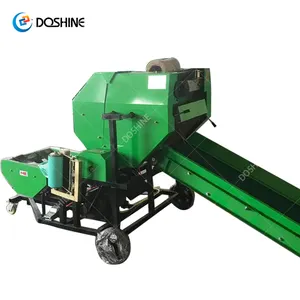 Diesel Automatic Hay Pto Grass Straw Baling Silage Balers Wrapper Packing Machine Round Baler Machine Price For Farm