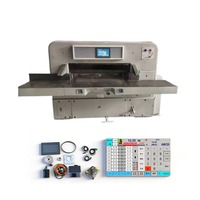 Guillotina Computarizada Inteligente Nueva de Nantong, Cortadora de Papel con Pantalla Táctil, Máquina de Troquelado con Motor de Alta Productividad