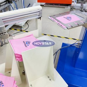 <span class=keywords><strong>HOYSTAR</strong></span> — serviettes de toilette pliantes, lot de pièces, serviettes en papier, écran d'impression avec logo, 2 couleurs, à la mode - Product Image 6
