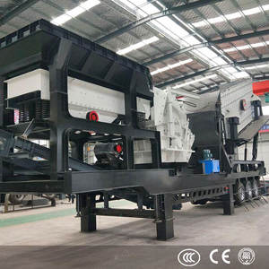 Ensemble complet de concasseur mobile pour gravier, roche, béton, minerai, usine de concassage et de criblage de pierres portable - Product Image 4