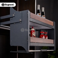 Supeni Cesto Elevatório Retrátil para Armário de Cozinha, Gaveta de Armazenamento, Mais Vendido