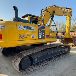 Alta qualità, basse ore di funzionamento, motore potente, 24 Ton <span class=keywords><strong>Komatsu</strong></span> PC240 usato cingolato escavatore per progetti di costruzione - Product Image 1