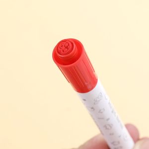 Stylo de peinture à tampon acrylique souple 12 couleurs, marqueur pinceau en plastique coloré <span class=keywords><strong>pour</strong></span> le dessin, fabriqué en Chine - Product Image 3