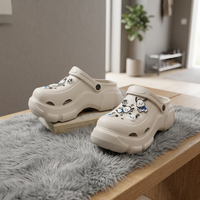 Sabots de jardin Douche confortable Chaussures de plage Respirant Non Slip Indoor Outdoor Slip on Water Sandals Womens Mens Platform Hole
