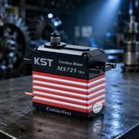 Servomoteur numérique KST MS725 V8.0 HV sans noyau avec capteur Hall, couple élevé de 20 kg, 0,07 seconde, accessoires pour hélicoptère RC, pièces de mise à niveau