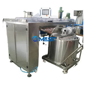 ลูกกลิ้งชนิด0.1-5กรัมต่อช็อกโกแลตหยดเดียวทำให้เครื่องฝากช็อกโกแลตชิปสำหรับขาย - Product Image 2