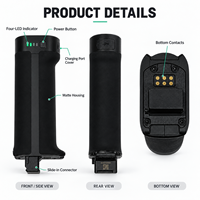 Poignée de batterie de rechange rechargeable pour stabilisateur de caméra 1950mAh 15.4V compatible avec DJI RS 2, RS 3 Pro et RS 4 Pro