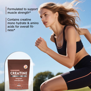 Créatine en poudre avec étiquette personnalisée : Améliore les performances, développe la masse musculaire maigre et favorise la récupération grâce à la créatine monohydrate. - Product Image 6