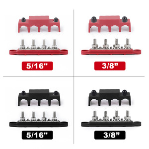 Cnspeed Busbar M8 M10 High Current Terminal Studs 4 Stud Distribution Block For Rv Marine <b>Electrical</b> Systems - Product Image 4