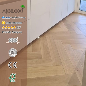 High Quality Modern RoHS Herringbone 9 Coat UV Lacaquered European Oak Grade ABC Water-resistant T&amp;G Oak Wood <strong>Flooring</strong> - Product Image 1