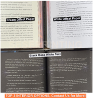 Livre édition spéciale Sese Printing avec feuille d'aluminium bleue sur la couverture et bords pulvérisés