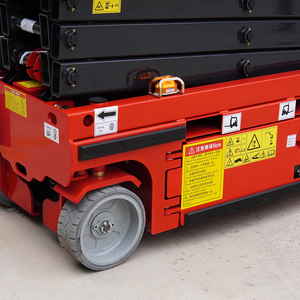 2025 mới nhất điện Scissor thang máy manlifter 500kg 8M 10m 12M thủy lực trên không làm việc nền tảng AC/DC - Product Image 3