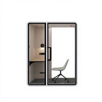 Cabine insonorisée portable Soundbox, cabine silencieuse pour le travail en bureau, cabine téléphonique acoustique