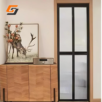 Portes Extérieures à la Mode, Porte à Battant en Aluminium Imperméable, Porte en Acier pour Maison