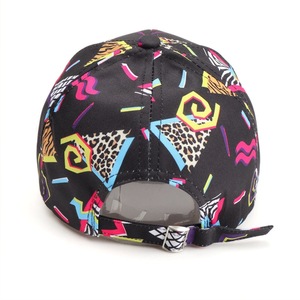 Gorra de Béisbol de 6 Paneles, 100% Poliéster, con Estampado Digital Europeo Americano, Diseño de Graffiti y Dibujos Animados, para Hombre y Mujer - Product Image 3
