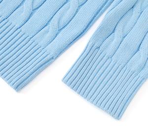 เสื้อสเวตเตอร์ลำลองผู้ชายขายดี เสื้อผ้าขนสัตว์แฟชั่นฤดูใบไม้ร่วงฤดูหนาว เสื้อสเวตเตอร์แบบสวมสำหรับผู้ชาย - Product Image 5