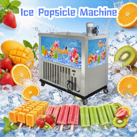 Machine à glaces commerciale Tolcat en acier inoxydable, équipement durable pour la fabrication de sucettes glacées, idéal pour les desserts glacés d'été, de haute qualité