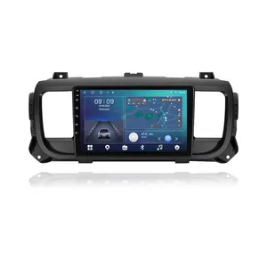 LT LUNTUO Android 13 8 núcleos Dsp Ips Carro Dvd Player Para Citroen Jumpy 3 Spacetourer 2016-2021 8gb 128gb Carro Vídeo Am Fm Rds