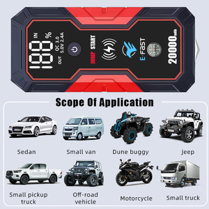 Xe nhảy khởi động tăng cường nhảy hộp 20000mAh ngân hàng điện pin sạc đa chức năng nhảy gói pin tăng cường nhảy khởi động - Product Image 6