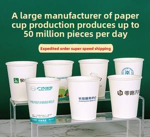 Gobelets en papier jetables à double paroi épaissis avec impression de logo pour usage commercial et domestique - Personnalisation du nom du magasin - Product Image 5