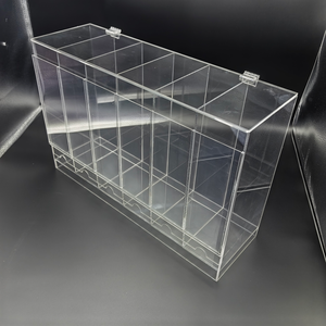 Support de présentation en acrylique pour boîte de cartes de <span class=keywords><strong>jeu</strong></span> de taille personnalisée en gros pour cartes <span class=keywords><strong>Pokémon</strong></span> - Product Image 3