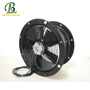 Fuerte volumen de aire 300mm 220V bajo ruido cuchillas de hierro fundido rodamiento de bolas montaje en pared ventilación escape ventilador de flujo axial - Product Image 4