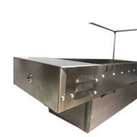 Électricité rotative entièrement automatique Gril à viande de mouton Gril commercial sans fumée Barbecue intérieur à charbon de table intégré