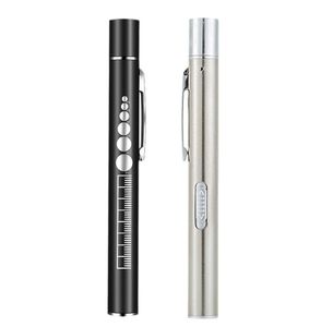 Mini Linterna de Enfermería Moderna y Sostenible, Recargable por USB, Linterna LED Tipo Bolígrafo, con Sensor de Movimiento y Clip de Plástico - Product Image 3