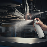 Lubrifiant synthétique haute température, résistant à la chaleur extrême, graisse pour moteur automobile, séchage rapide, revêtement protecteur, usine OEM