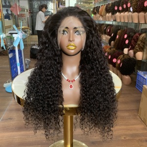 Water Wave <strong>Perucas</strong> <strong>Cabelo</strong> <strong>Humano</strong> Original,13*4 Lace Front Wigs Human Hair Bob,3+1 Different Size Human Hair Wigs - Product Image 4