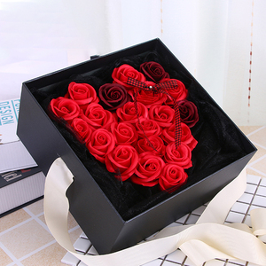 Regalo del Día de San Valentín Jabón <span class=keywords><strong>Flor</strong></span> Rosa Regalo de cumpleaños para Amiga <span class=keywords><strong>Flor</strong></span> artificial Jabón Rosa Regalo - Product Image 4