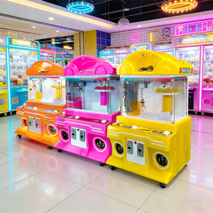 Máquina de Juego Mini Grúa de Garras Golden Key Master, Construcción de Metal y Plástico, Soporte en Español, Voltaje Universal, Operada con Monedas - Product Image 1