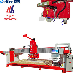 Hualong máy móc HKNC-450 + Granite Sink cutout Cutter đá cẩm thạch đá Máy cắt 5 trục CNC cầu Saw với router khắc - Product Image 1