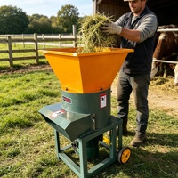 Pulvérisateur de foin compressé haute efficacité, sans déballage manuel, pour la production de fourrage pour bovins, ovins et volailles