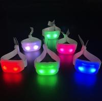 Pulsera LED con Cambio de Color Personalizada y Control Remoto, Pulseras de Nailon LED