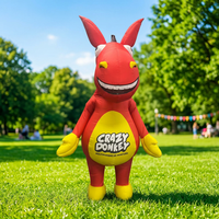 Costume gonflable personnalisé de âne à porter, pour événements de défilé et publicité