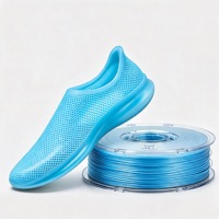 Filament FDM souple TPU 95A de couleur personnalisée, 1,75 mm, bobine de 1 kg, matériau souple pour impression 3D