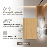 Plinthe en PS bois moderne apprêté 100 mm, accessoire de revêtement de sol HDPS Guangdong Foshan